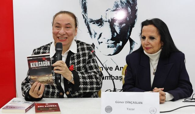 Ankara Kulübü’nde ‘Kızılcagün’ kitabının tanıtım ve imza günü düzenlendi