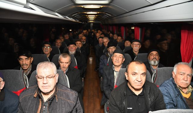 Pursaklar Belediyesi’nden 50 yaş üstü erkeklere Konya kültür gezisi