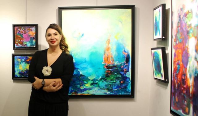 Melahat Özcan Şener’in ‘Duyguların Renkleri’ Sergisi Cumhuriyet Sanat Galerisi’nde