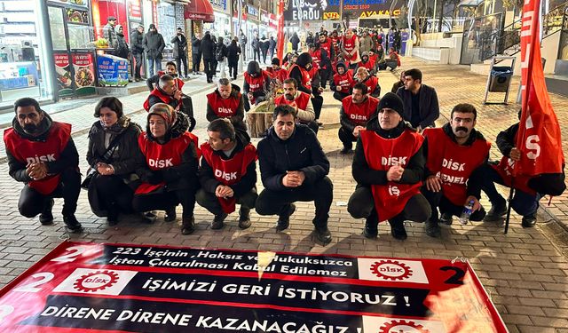 Van’da kayyımın işten attığı işçiler, 150 gündür eylemde
