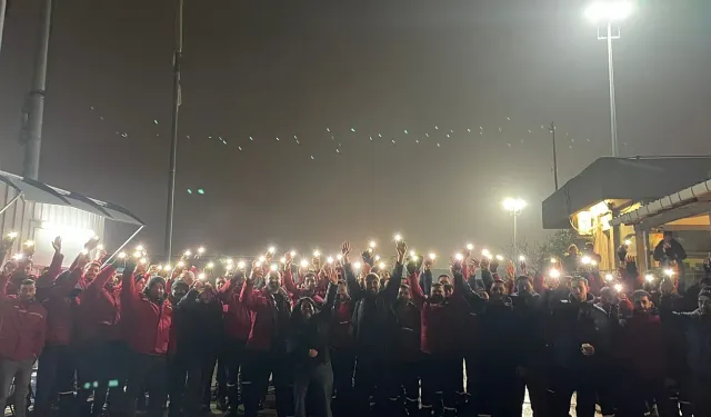 Ankara’da Migros işçilerine destek eylemi