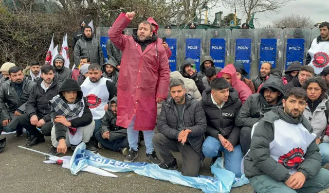 Eylemdeki Migros işçileri: ‘Bize köle gibi çalışın diyorlar’