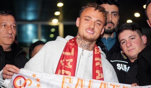 Galatasaray’ın yeni transferi Noa Lang İstanbul’a geldi