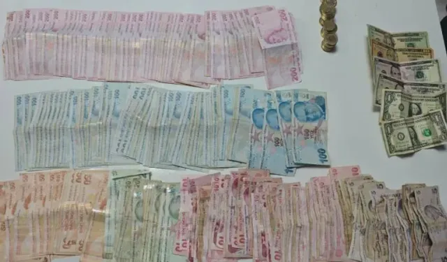 Antalya'da dilencinin üzerinden 27 bin lira çıktı