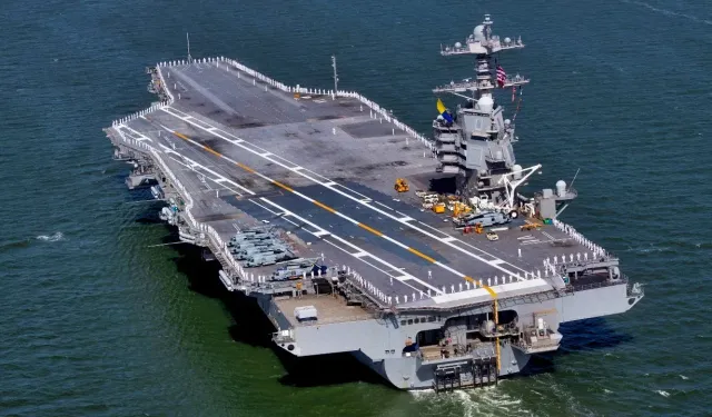 ABD’nin dev uçak gemisi İsrail’e demir attı