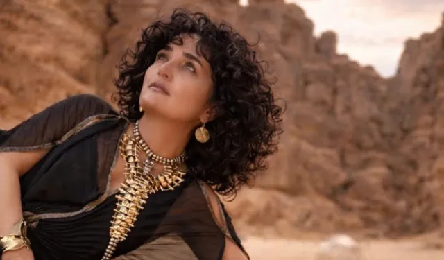 Fadik Sevin Atasoy çölde dünya yıldızlarıyla buluştu!