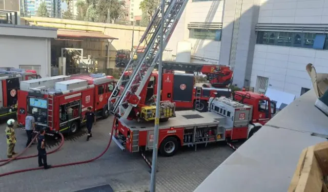 Çanakkale'de hastane yangını