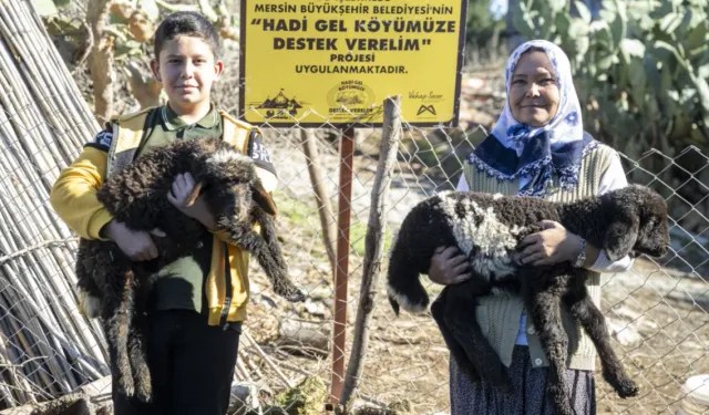 Mersin'de 'Hadi Gel Köyümüze Destek Verelim' projesi