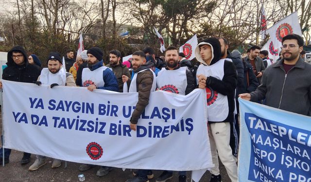 Patron Özilhan’ın evinin önüne giden Migros depo işçilerine bir kez daha gözaltı