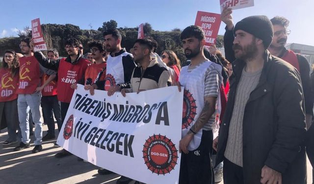 Eylemdeki Migros depo işçileri: Haksız, hukuksuz bir şekilde işten atıldık