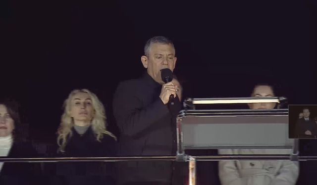 Özgür Özel: Arkadaşlarımız masumdur