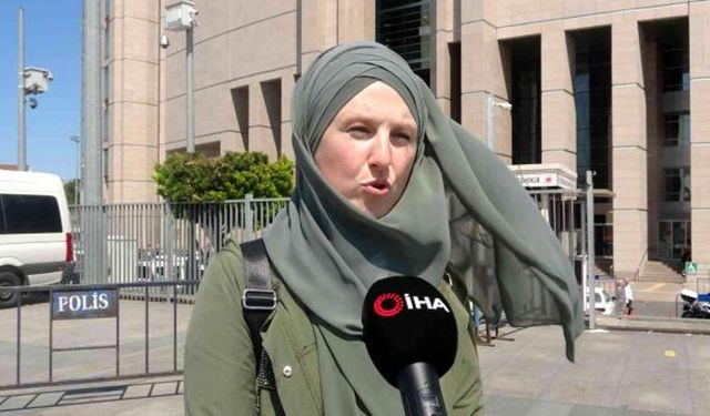 Özlem Doğan birbirine sarılan arkadaşların tutuklanmasını istedi