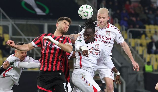 Shkendija’yı 1-0 yenen Samsunspor, tur için avantajlı dönüyor