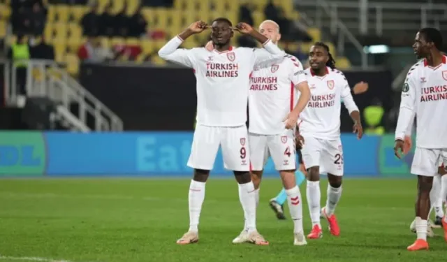Samsunspor'un golcüsü Konferans Ligi'nin zirvesinde!