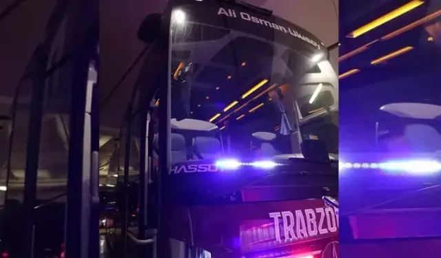 Bu kez Samsun’da: Trabzonspor otobüsü üst üste üçüncü kez taşlandı!