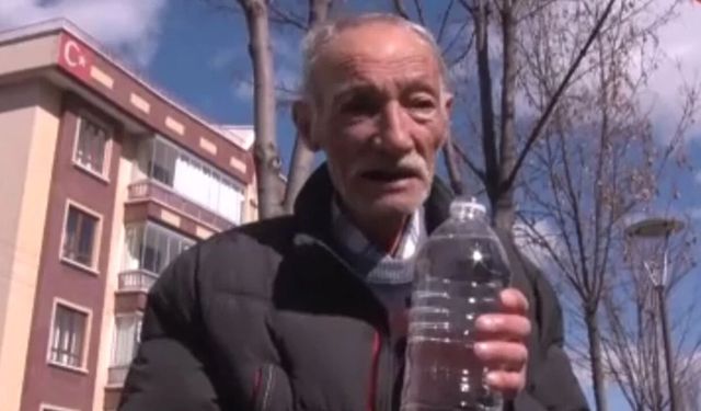 34 yıldır su içemeyen adam: 'Hayatım kabusa döndü'
