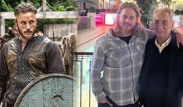 Ragnar Lothbrok karakteriyle tanınan Vikings yıldızı Travis Fimmel, İstanbul’da