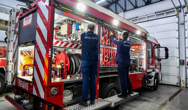 Ankara’da itfaiye güçleniyor, müdahale süresi kısalıyor
