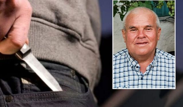 Durakta bıçaklı saldırıya uğrayan 68 yaşındaki yurttaş, hayatını kaybetti