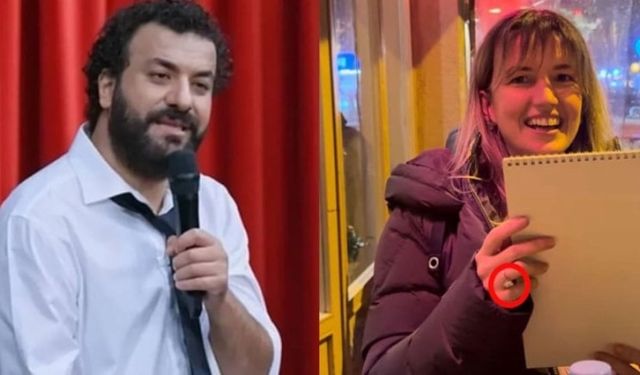 Hasan Can Kaya, sevgilisi Duygu Karabaş’a göz alıcı tektaş hediye etti