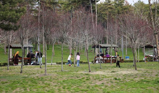 Başkentliler bayramda mesire alanlarını doldurdu