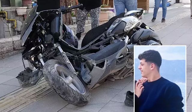 Plakasını kapattığı motosikletiyle polisten kaçarken kaza yapan sürücü öldü