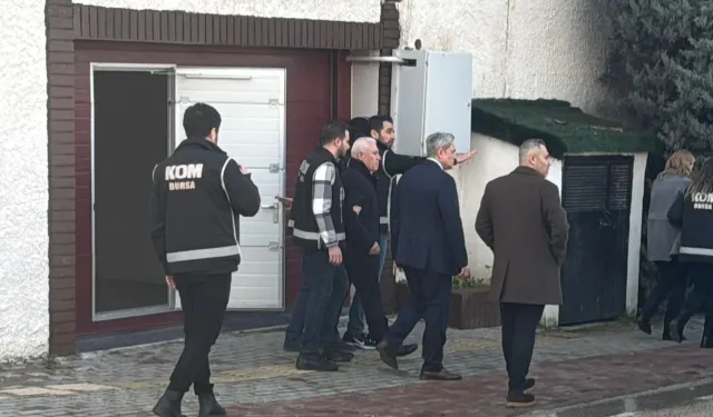 Bursa Büyükşehir Belediyesine operasyon: Başkan Mustafa Bozbey dahil 55 gözaltı!