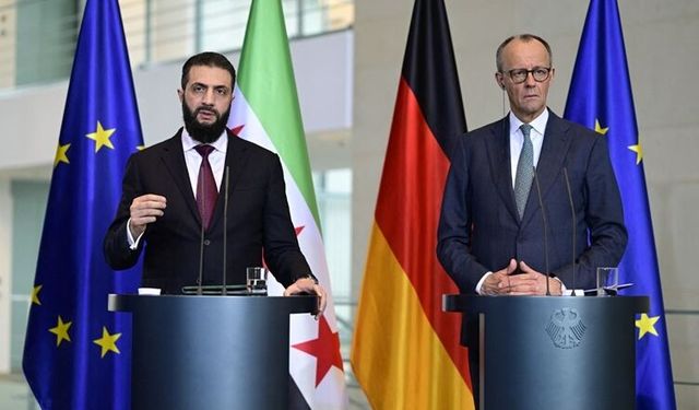 Almanya Başbakanı Merz’den, Şara’ya Kürtler ile anlaşmaya vardığı için teşekkür