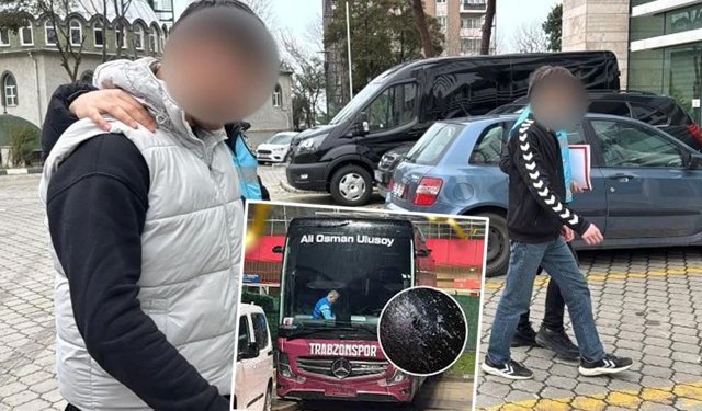 Trabzonspor takım otobüsüne taşlı saldırı yapılmıştı: 3 polis açığa alındı