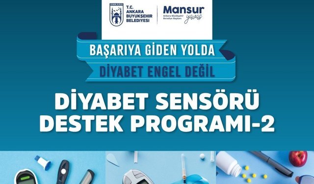 Ankara’da diyabetli gençlere sensör desteği yeniden başlıyor