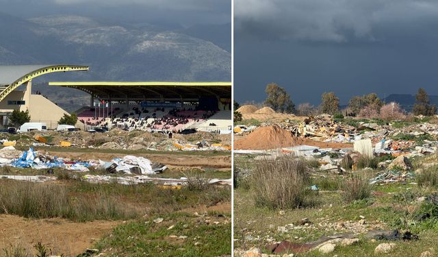 Kuş cenneti çöplüğe döndü!