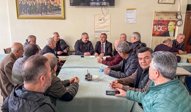 Keçiören Belediye Başkanı Mesut Özarslan vatandaşın taleplerini dinledi