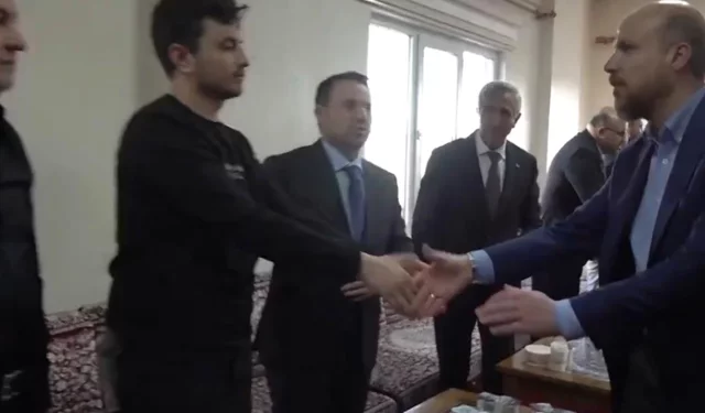 Bilal Erdoğan, Akın Gürlek’in elini sıkmadı!