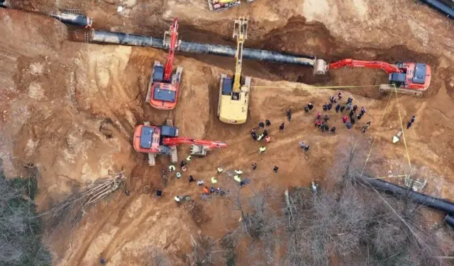 Düzce'de doğal gaz çalışması sırasında toprak altında kalan işçi hayatını kaybetti