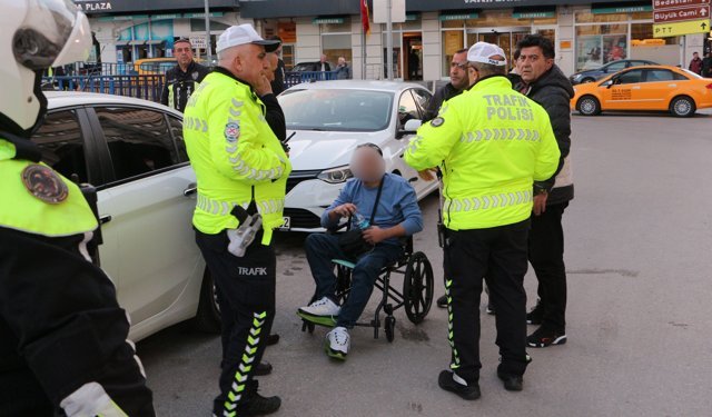 Engelli sürücüye korsan taksi cezası!