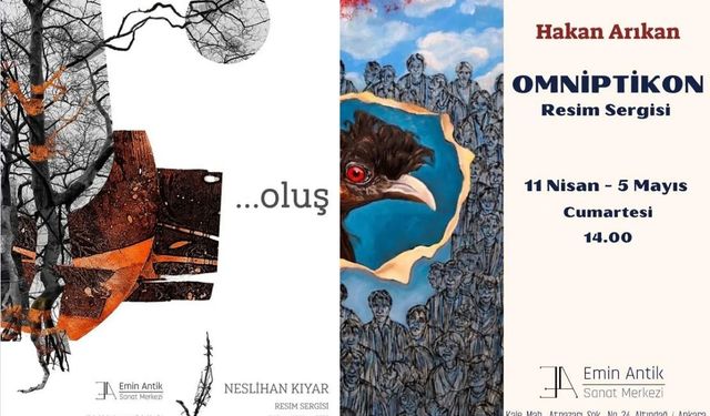 Emin Antik Sanat Merkezi’nde iki yeni sergi aynı gün açılıyor