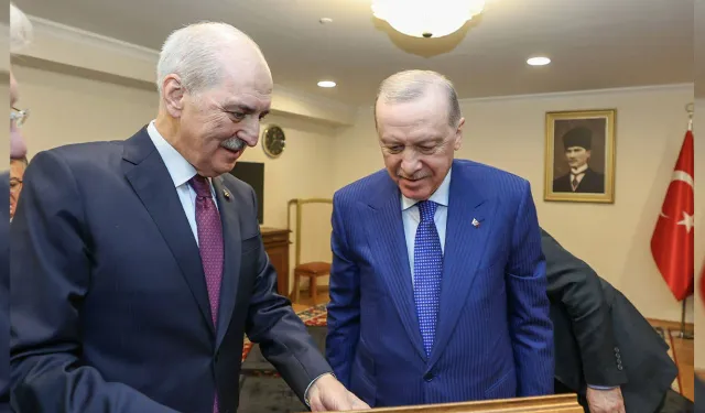 Meclis'te kritik zirve! Erdoğan, Numan Kurtulmuş ile görüştü