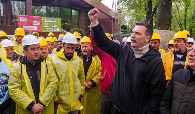 Maden işçilerinin eylemi: Erkan Baş, yurttaşları Yıldızlar Holding önüne davet etti
