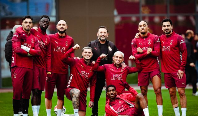 Galatasaray, Trabzonspor maçı hazırlıklarını sürdürdü