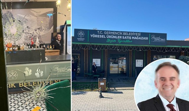 Belediyeye ait satış mağazası kurşunlandı, eski başkan gözaltına alındı!