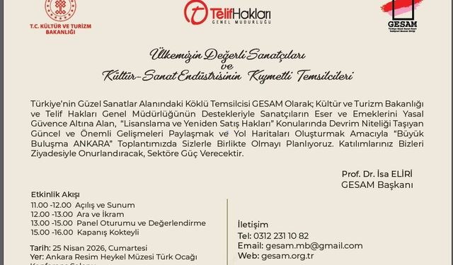 Sanatçılar, 'Büyük Buluşma Ankara' ile yarın bir araya geliyor