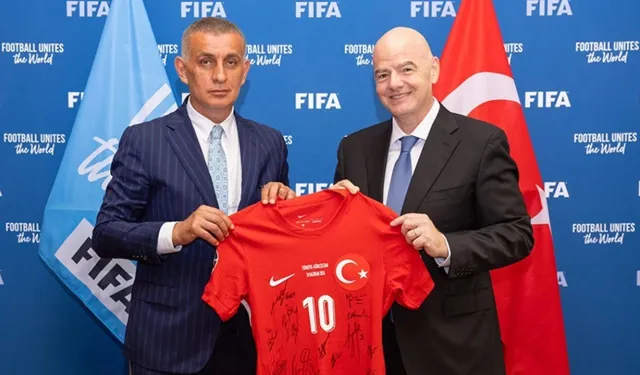 FIFA Başkanı Infantino’dan A Milli Takım’a tebrik!
