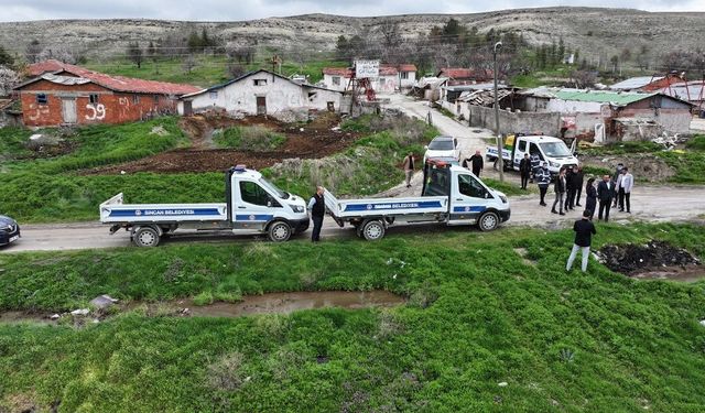 Sincan’da larva ile mücadele başladı