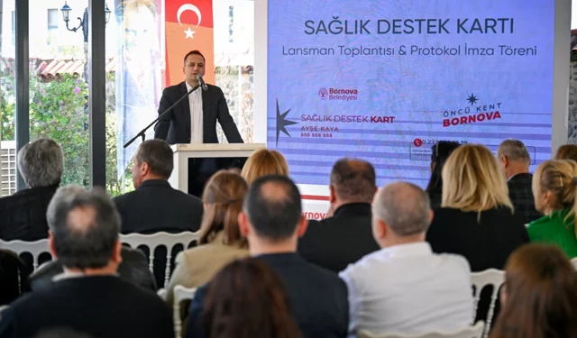 İzmir Bornova'da 'Sağlık Destek Kartı' başladı