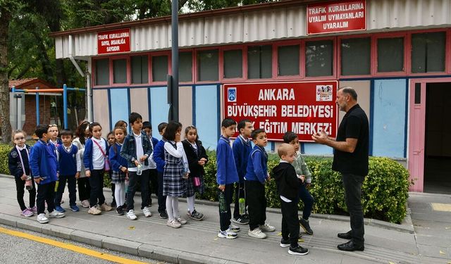 Başkentte miniklere trafik eğitimi başlıyor