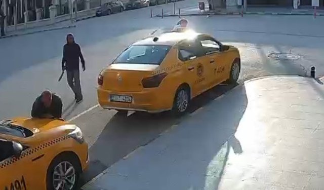 'Yemek hazır değil' diyen esnafa satırla saldırdı