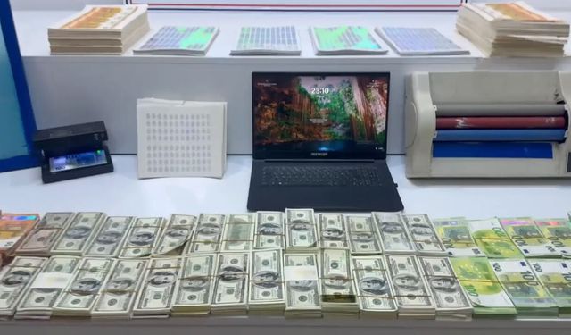 İstanbul’da sahte para operasyonu: Milyonlarca dolar ve euro ele geçirildi!