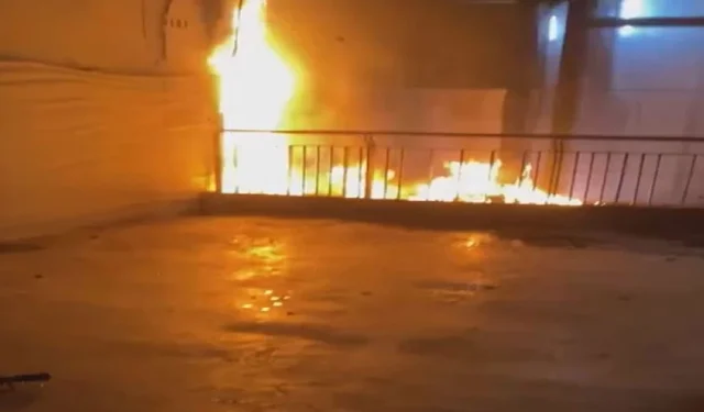 Taksim Metro İstasyonu'nda yangın paniği!