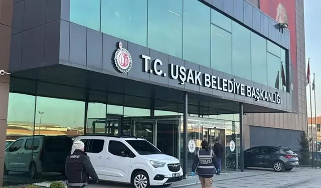 Uşak Belediyesi'ne yeni operasyon dalgası: 25 gözaltı kararı!