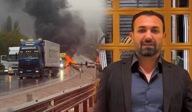 AK Partili vekilin yeğeni trafik kazasında yanarak öldü!